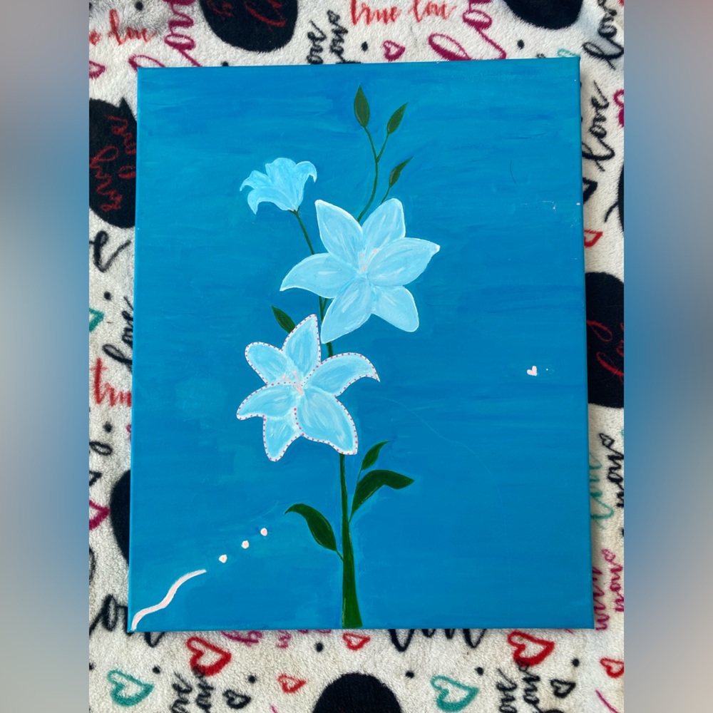 Flower art piece